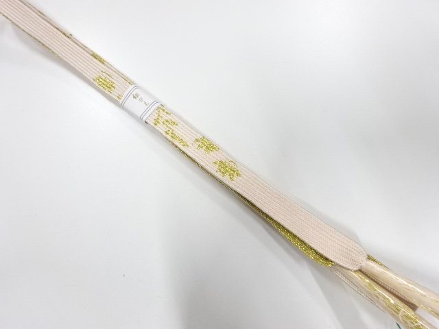 未使用品　正絹　高麗　手組帯締め